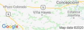 Villa Hayes map